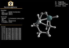 Nano-Hive@home 运行中的图形界面